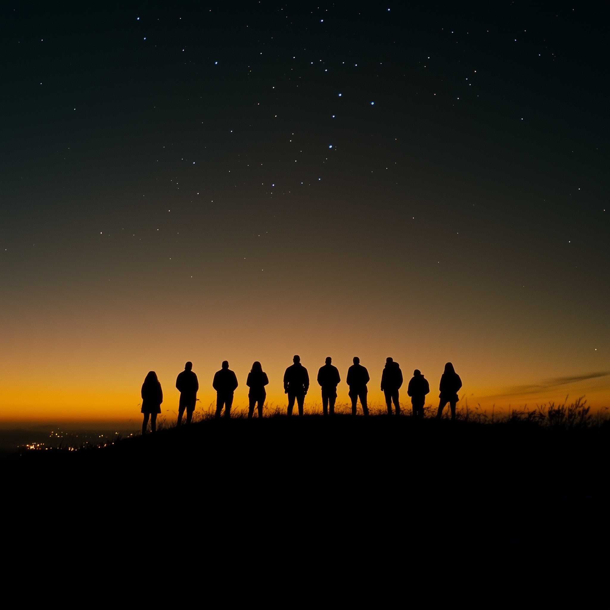 A group of aligned leaders